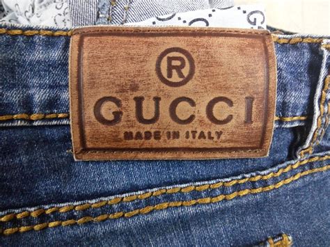 fake gucci jeans labels|buy gucci jeans online.